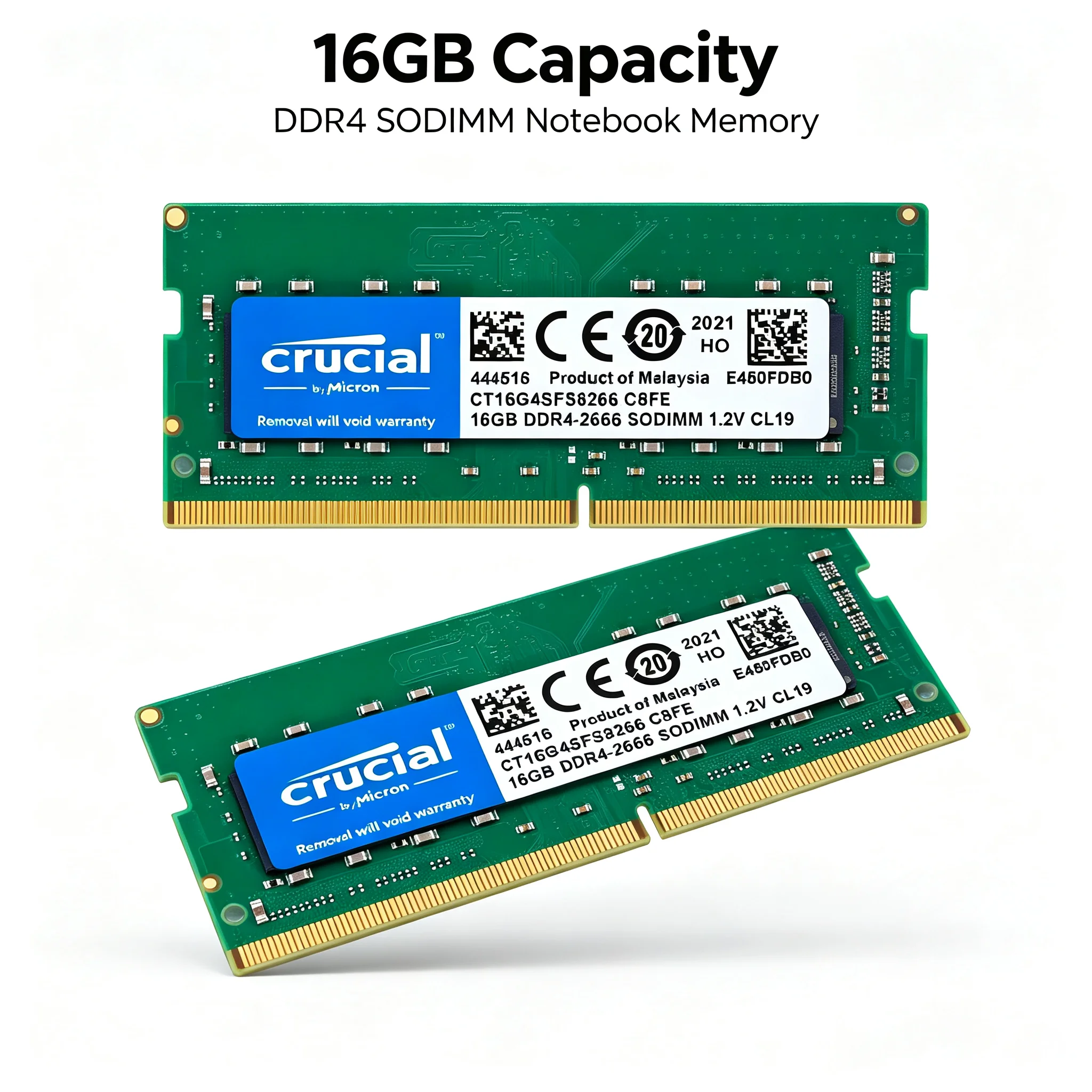 Crucial  1PCS/2PCS DDR4 Laptop - огляд і ціна Sodimm Ddr4
