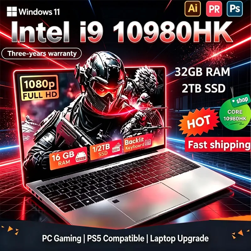 New Arrival 14.1 Gaming I9 Lap - огляд і ціна Ddr4 16Gb