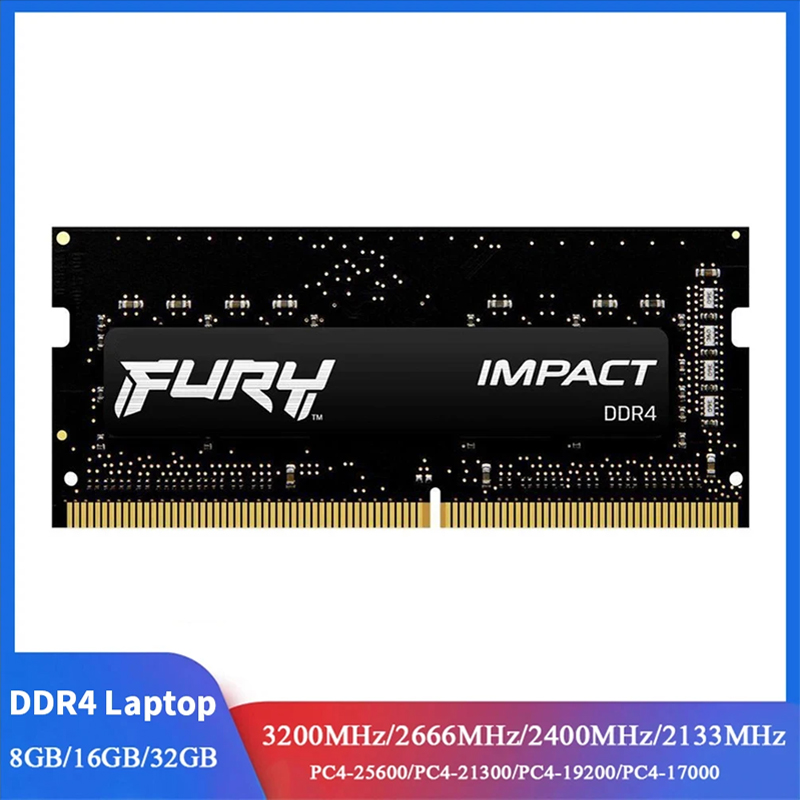 DDR4 FURY Impact RAM 16GB 8GB  - огляд і ціна Sodimm Ddr4
